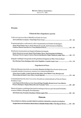 Revista Ciência Agronômica, v. 36, n.3, 2005.
