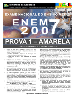 PROVA 2007