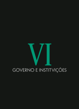 Governo e Institui&ccedil;&otilde;es