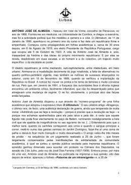 Ant&oacute;nio Jos&eacute; de Almeida