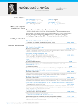 ANT&Oacute;NIO JOS&Eacute; O. ARA&Uacute;JO