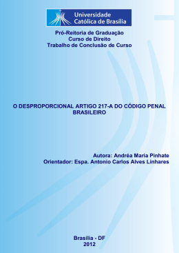 Andr&eacute;a Maria Pinhate - Universidade Cat&oacute;lica de Bras&iacute;lia