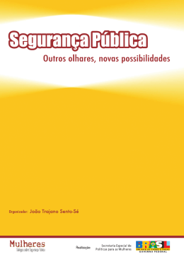 Seguran&ccedil;a P&uacute;blica - Secretaria de Pol&iacute;ticas para as Mulheres