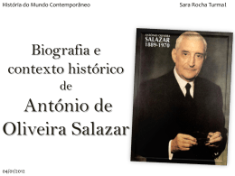 Biografia e contexto histórico de António de Oliveira