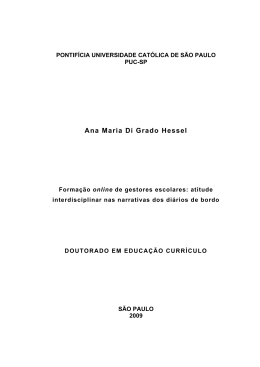Ana Maria Di Grado Hessel - PUC-SP