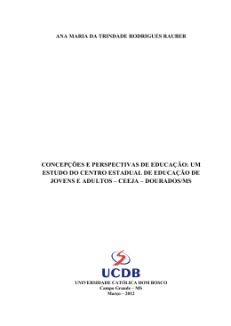 (Ana Maria da Trindade Rodrigues Rauber - Mestrado em