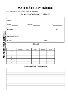 APOSTILA PROGRESSOES 2 ANO