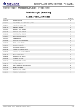 Administração (Matutino)