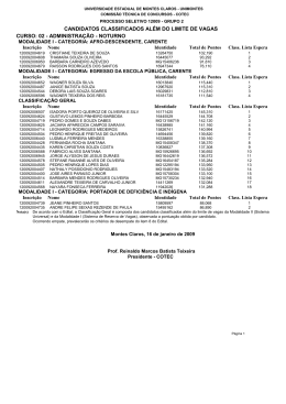 Unimontes 2009 (Espera)