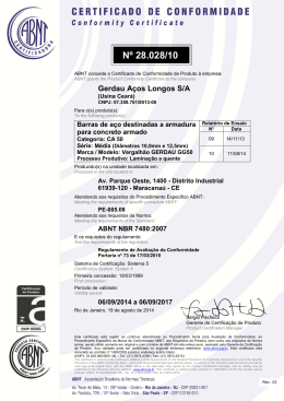 CEARENSE Certificado (CA50 M)