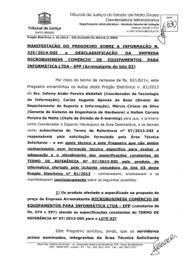 Tribunal de Justiça do Esfodo de Mofo Grosso