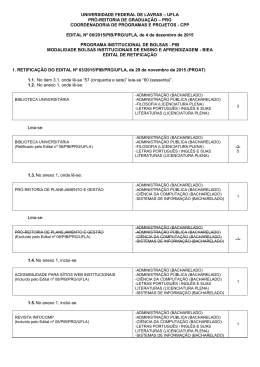 edital nº 08/2015/pib/prg/ufla