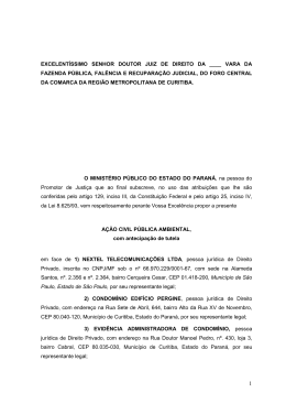 excelent&iacute;ssimo senhor doutor juiz de direito da