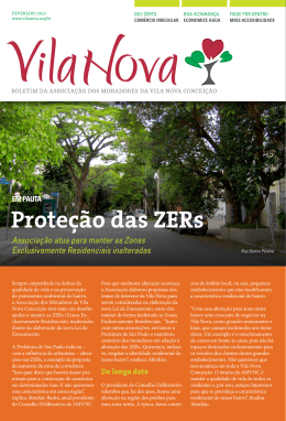 vers&atilde;o pdf - Associa&ccedil;&atilde;o dos Moradores Vila Nova Concei&ccedil;&atilde;o