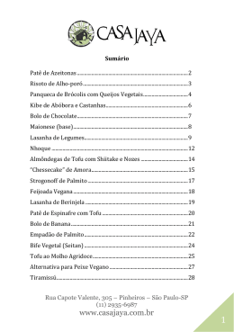 de todas as receitas em formato PDF