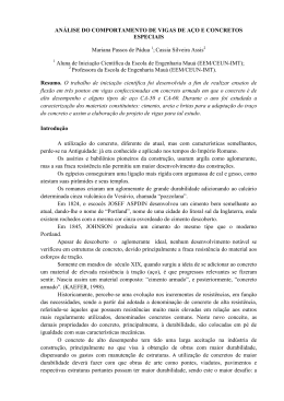 An&aacute;lise do Comportamento de Vigas de Concreto Armado e Especiais