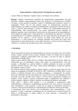 Women entrepreneurs, performance and management style