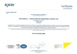 apcer Certificado