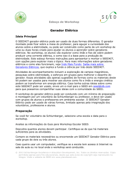 Gerador El&eacute;trico