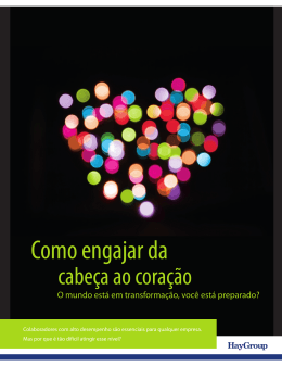 Engajando da Cabe&ccedil;a ao Cora&ccedil;&atilde;o