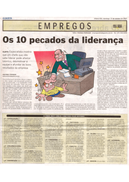 Jornal A Gazeta - washingtonsorio.com.br