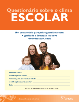 Portuguese Survey Parents