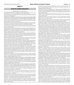 Di&aacute;rio Oficial do Distrito Federal - Tribunal de Contas do Distrito