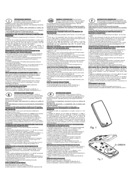 21 3 / trasmettitore trq2p / transmitter trq2p