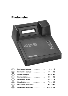 Photometer - Lovibond Tintometer