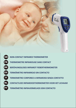THERMOMETRE INFRAROUGE SANS CONTACT NON