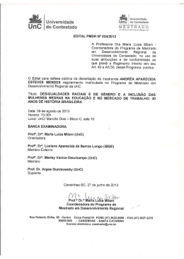 Edital defesa Andrea