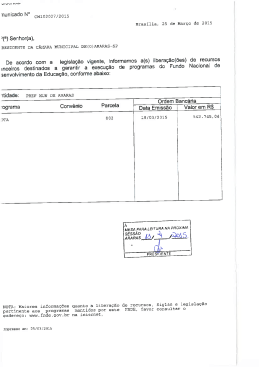 nomeado N CM102022/2015 - Câmara Municipal de Araras