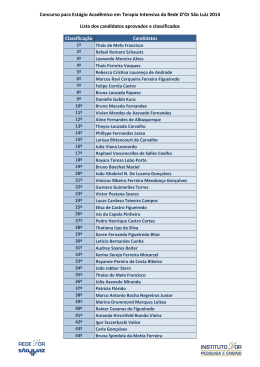 Classificação Final REDE DOR 2014( clique aqui)