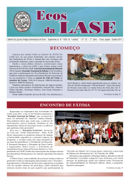 2011 Agosto/Outubro
