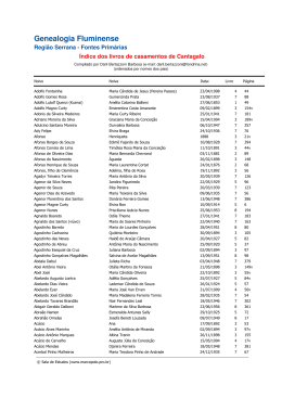 Genealogia Fluminense - Marco Polo T. Dutra P. Silva