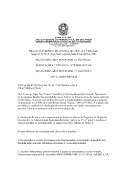 EDITAL n&ordm; 004/2013