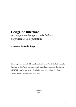 Design de Interface - PUC-SP