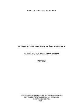 &ldquo;Mire e veja: o mais importante e bonito, do mundo, &eacute; isto