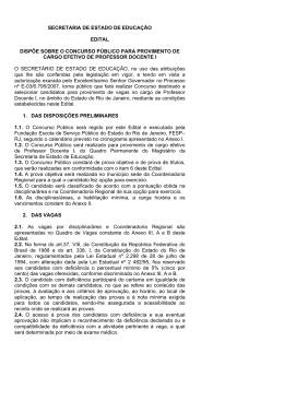 arquivo pdf completo - Governo do Estado do Rio de Janeiro