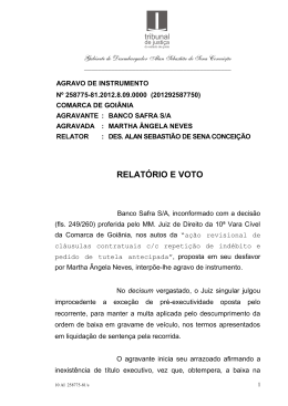 Agravo de Instrumento