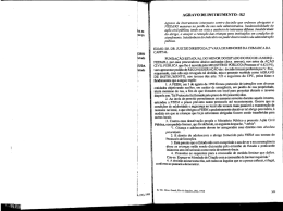 Agravo de instrumento interposto contra decis&atilde;o que ordenou