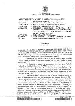 AGRAVO DE INSTRUMENTO N&deg; 0009574-76.2010.4.03