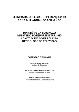 Arquivo PDF - Minist&eacute;rio do Esporte