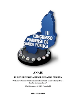 anais iii congresso piauiense de saúde pública