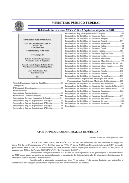 MINISTÉRIO PÚBLICO FEDERAL - Biblioteca Digital do MPF