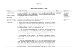 Ap&ecirc;ndice 2 - Respostas entrevistas - Chefes