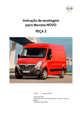 Guia de Transformações Opel Movano Parte 3