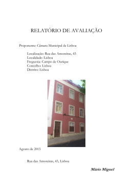 Rua das Amoreiras, 43 - avalia&ccedil;&atilde;o imobili&aacute;ria