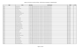 ANEXO I DO EDITAL DE LOCAIS DE PROVA - PREFEITURA