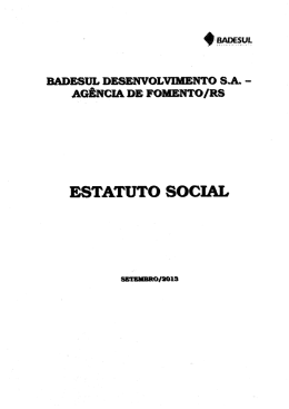 Estatuto Social